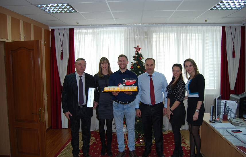 Поздравляем Министерство сельского хозяйства Ставропольского края с Новым Годом!