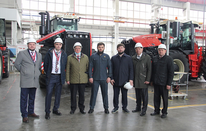 Ростсельмаш и Министерство сельского хозяйства Чеченской республики подписали соглашение о сотрудничестве