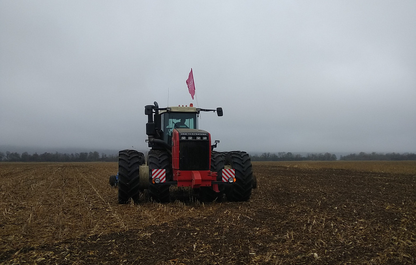 Демонстрационный показ трактора RSM 2375 в республике Северная Осетия Алания.